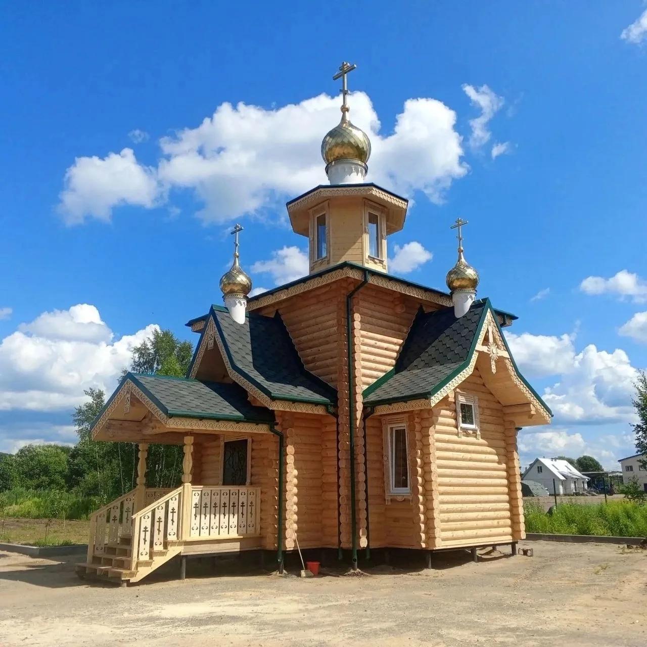 Завершено возведение часовни